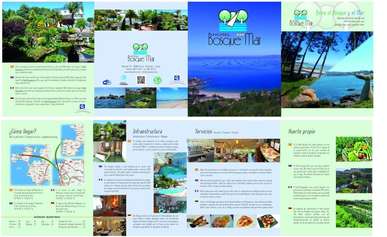 Hotel Spa Bosque Mar 里博雷多 外观 照片